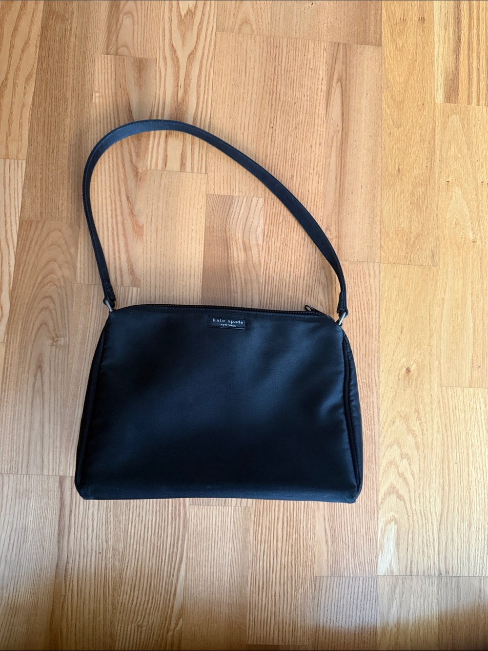 kate spade black shoulder bag with single strap